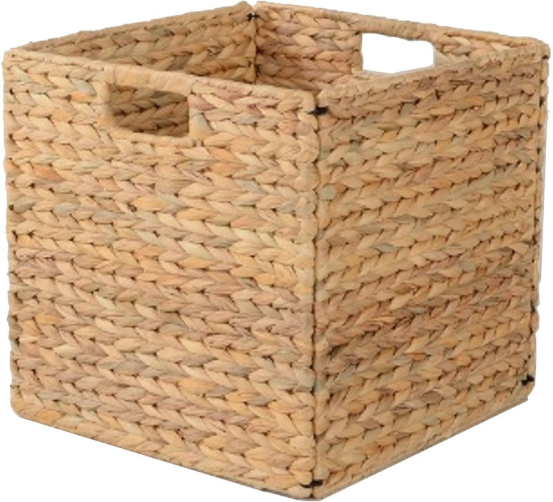 CANVAS Weiss Cube Woven Natural Material Collapsible Basket, 13 x 13-in V9