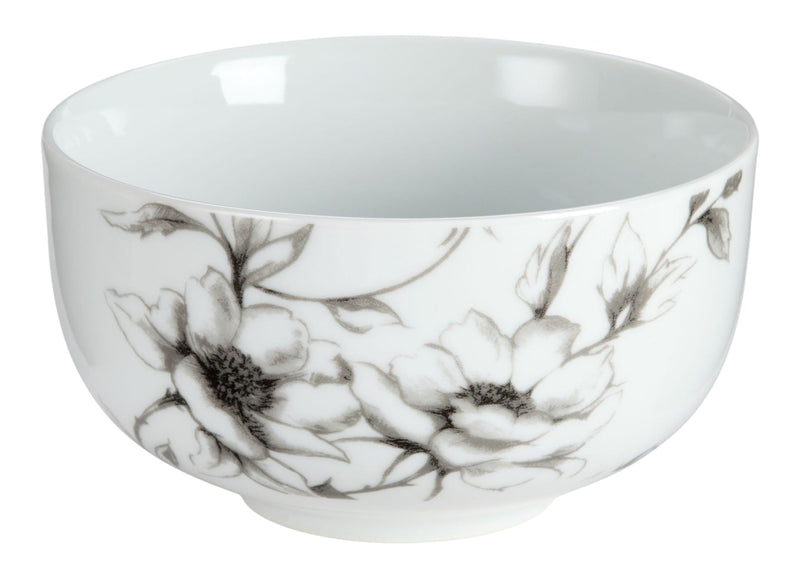 CANVAS Wild Rose All Purpose Bowl, 1-pc, White, Dishwasher & Microwave Safe T0