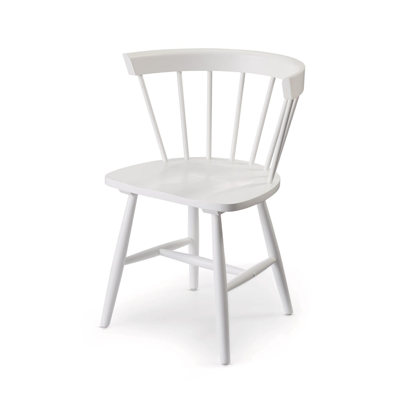 CANVAS Windsor Dining Chair, White Q4