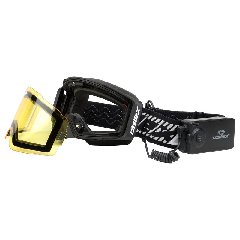 CastleX Heated Goggle Replacement Shield, Yellow T2