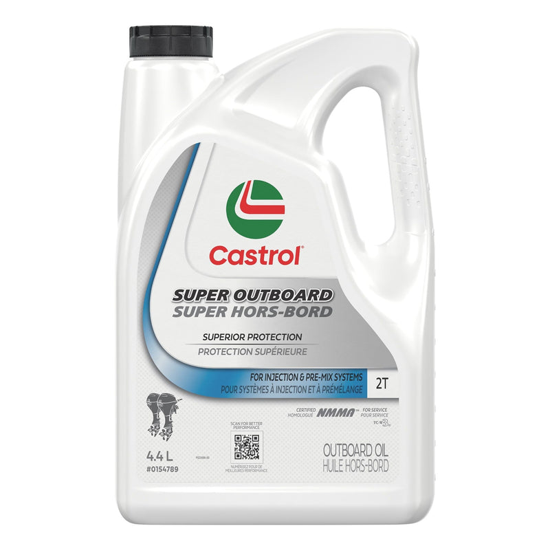 Castrol 2-Stroke Super Outboard Motor Oil, 4.4-L L1