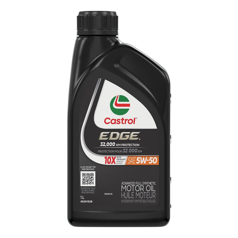 Castrol EDGE 5W50 Advanced Synthetic Engine/Motor Oil, 1-L P9