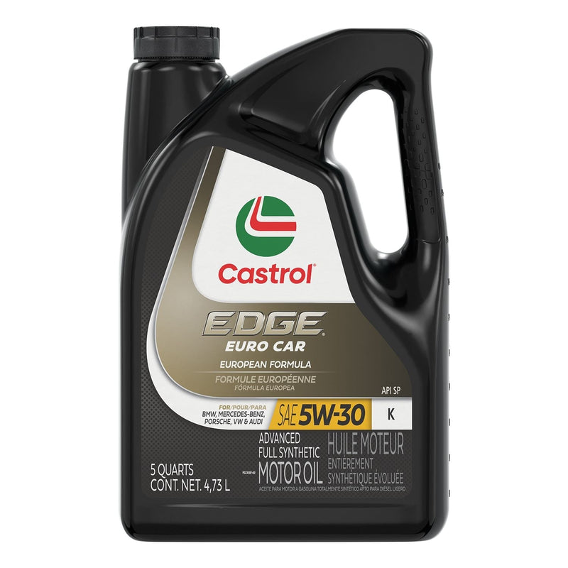 Castrol EDGE Euro K 5W30 Advanced Synthetic Engine/Motor Oil, 4.73-L Q7