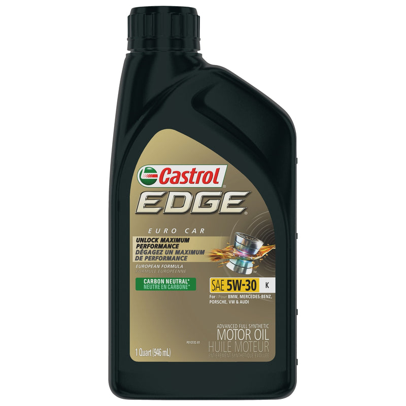 Castrol EDGE Euro K 5W30 Advanced Synthetic Engine/Motor Oil, 946-mL I1