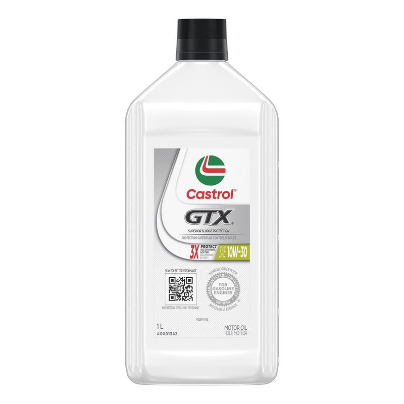 Castrol GTX 10W30 Conventional Engine/Motor Oil, 1-L E5