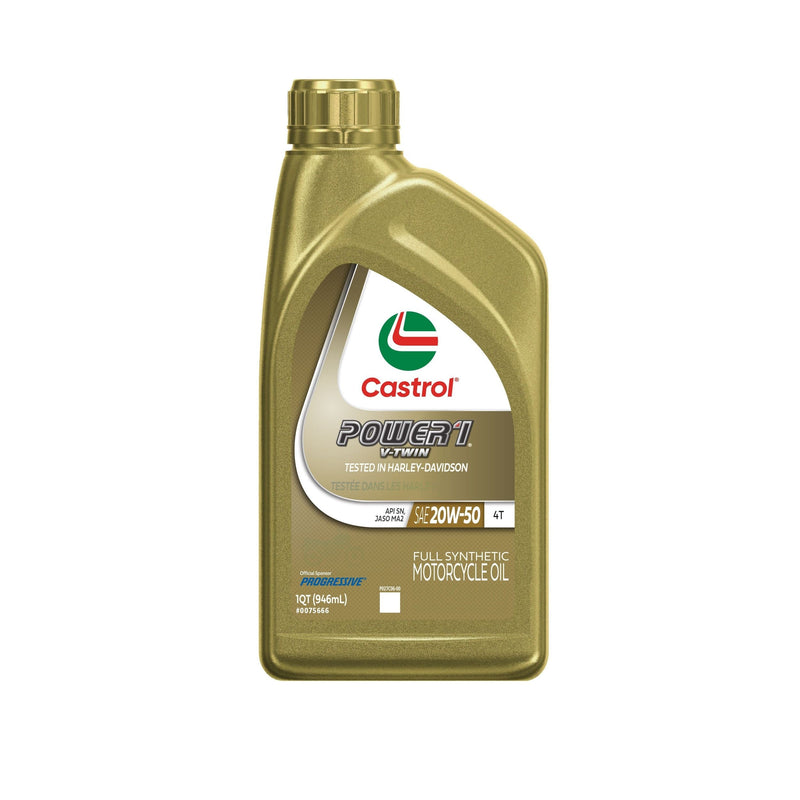 Castrol Power 1 Motorcycle Oil 4T 10W40, 946mL G2