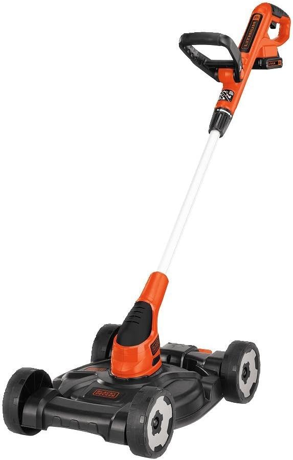 Combination String Trimmer, Lawn Mower, and Edger, Cordless 3-in-1 T2