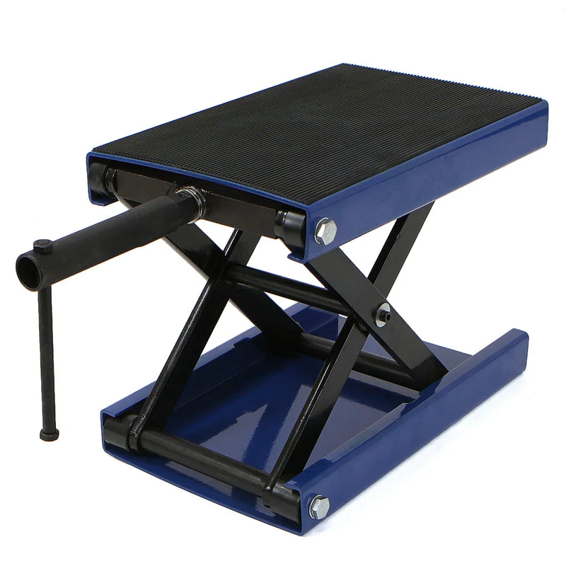 Heavy Duty Motorcycle Jack Center Scissor Lift 1100lbs Dolly Table Z4