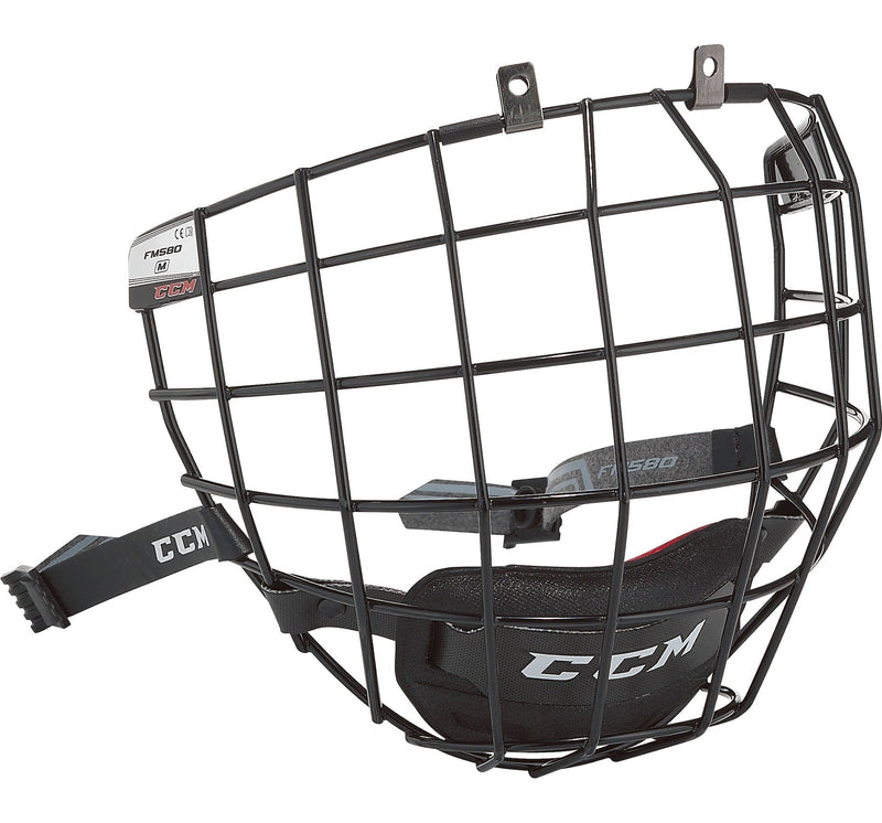 CCM 580 Senior Hockey Cage Mask, Silver J0