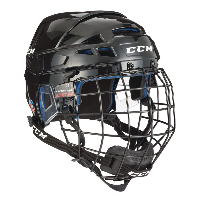 CCM XT85 Hockey Helmet & Cage Combo, Junior/Senior, Black, Various Sizes F5