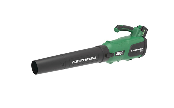 Certified 20V Cordless Battery-Powered Lawn & Garden Leaf Blower X2