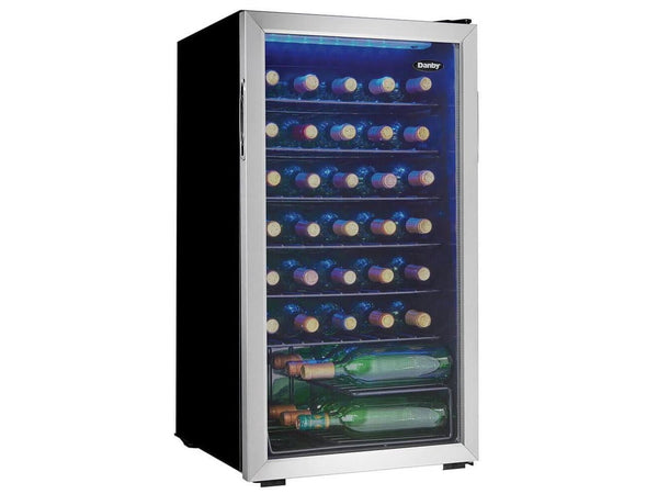 Danby 36 Bottle Free-Standing Wine Cooler in Stainless Steel (DWC036A1BSSDB-6) J4