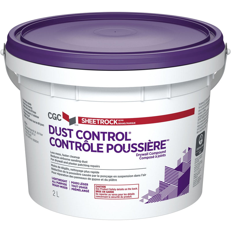 CGC Sheetrock Dust Control Drywall Compound, Ready-Mixed O3