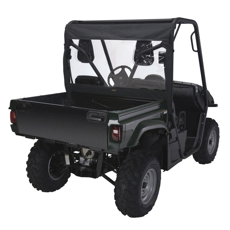 Classic Accessories 78657 QuadGear UTV Rear Windshield for Polaris Ranger, Black M0