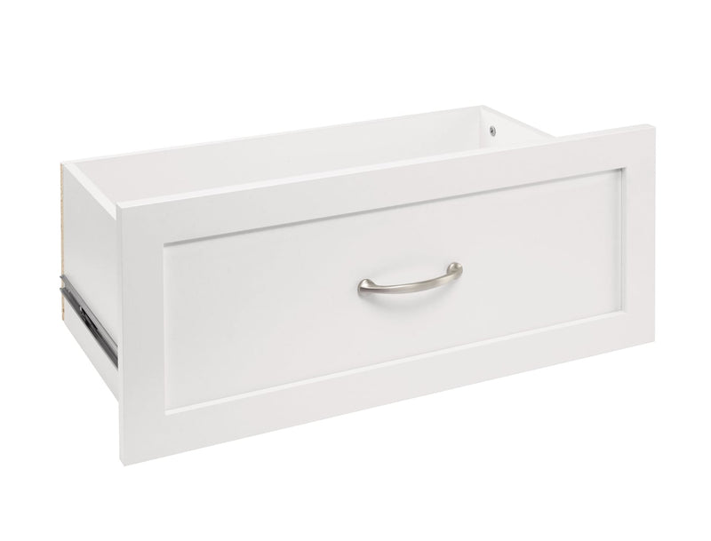 ClosetMaid Suite Symphony Laminate Wood Drawer, White, 25-in x 10-in Y1