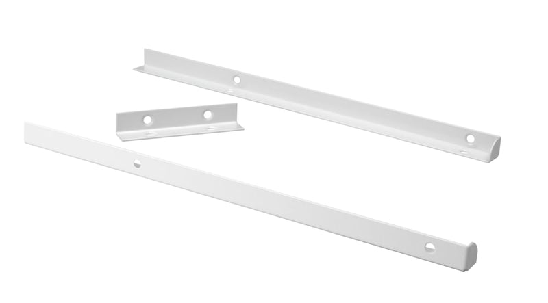 ClosetMaid Suite Symphony Metal Top Shelf Support Kit, White Y6