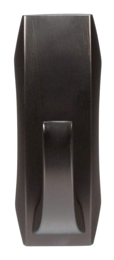 Command Large Metal Décor Hook with Adhesive Strips, Oil Rubbed Bronze, 5-lbs, 1 Strip per Pack Y6