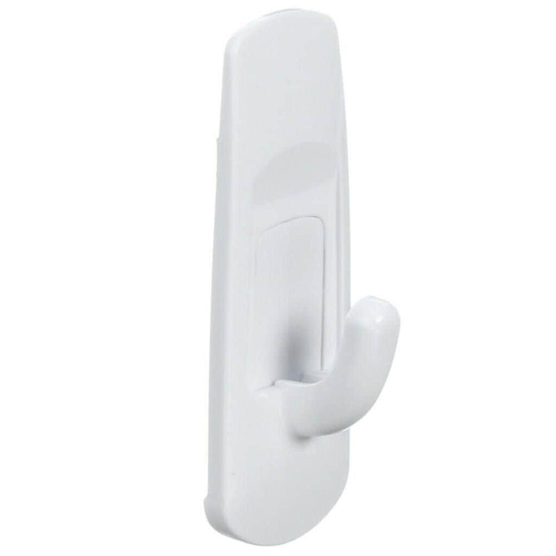 Command Small Utility Hooks Value Pack with Adhesive Strips, White, 1-lb, 6 Strips per Pack H4