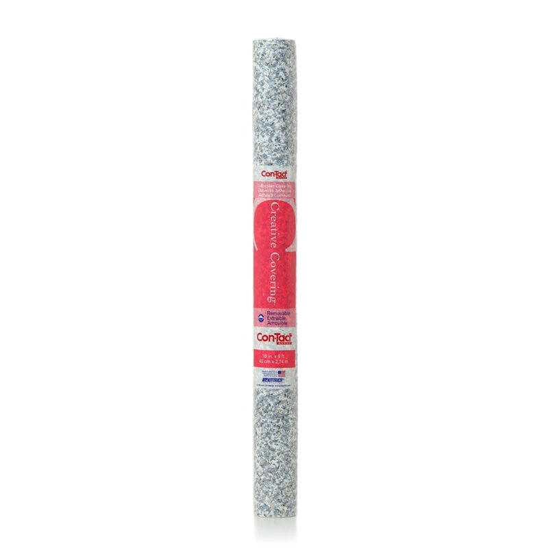 Con-Tact Creative Covering Removable Adhesive Shelf/Drawer Liner, Granite, 18-in x 9-ft A9