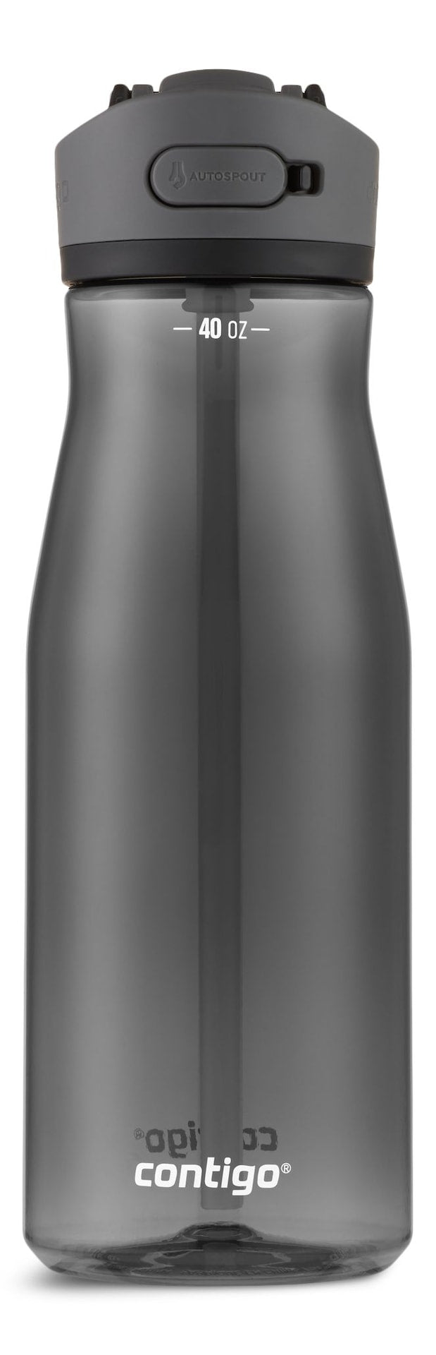 Contigo Ashland 2.0 BPA-Free Travel Straw Water Bottle with AUTOSPOUT Lid & Handle, 40-oz (1.18 L) U8