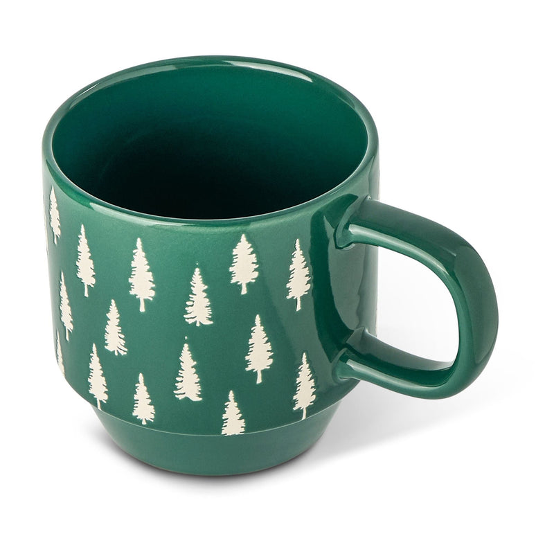 Core Home 12-oz Stackable Mug Set with Metal Stand, 4-pk G1