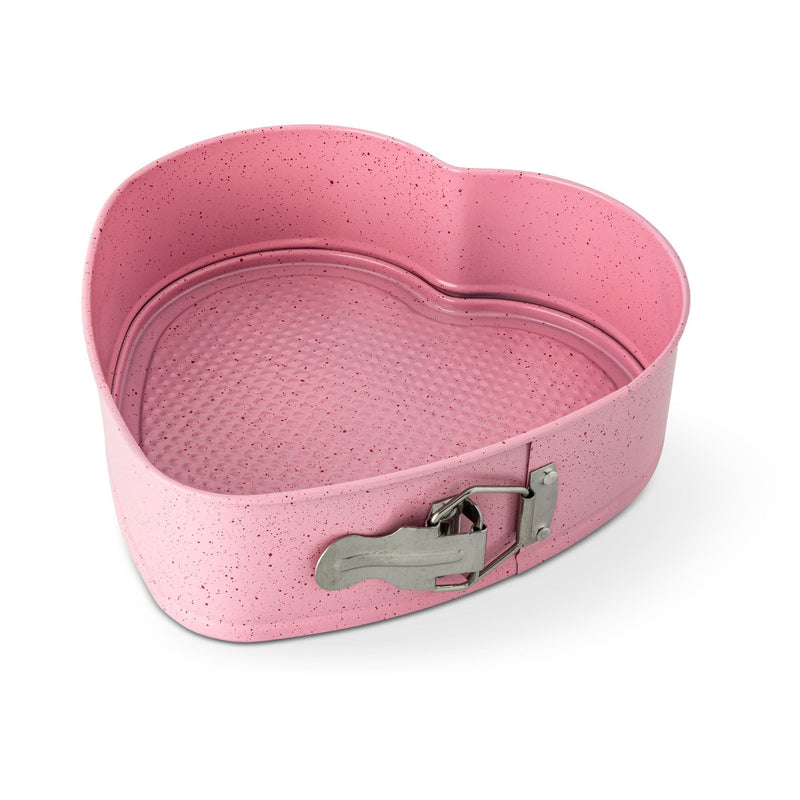 Core Kitchen Heart Speckled Spring Form Nonstick Baking Pan E0