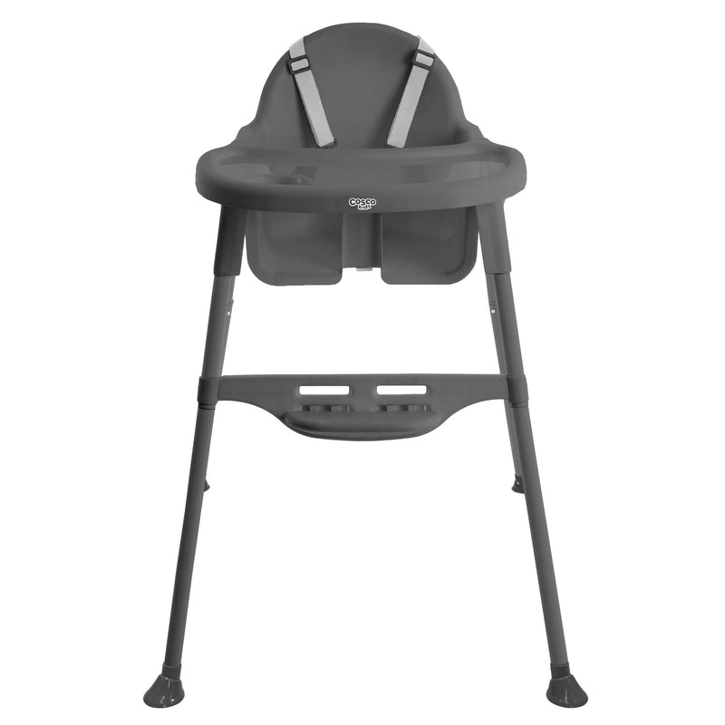 Cosco Canteen High Chair, Grey, Removable tray J8