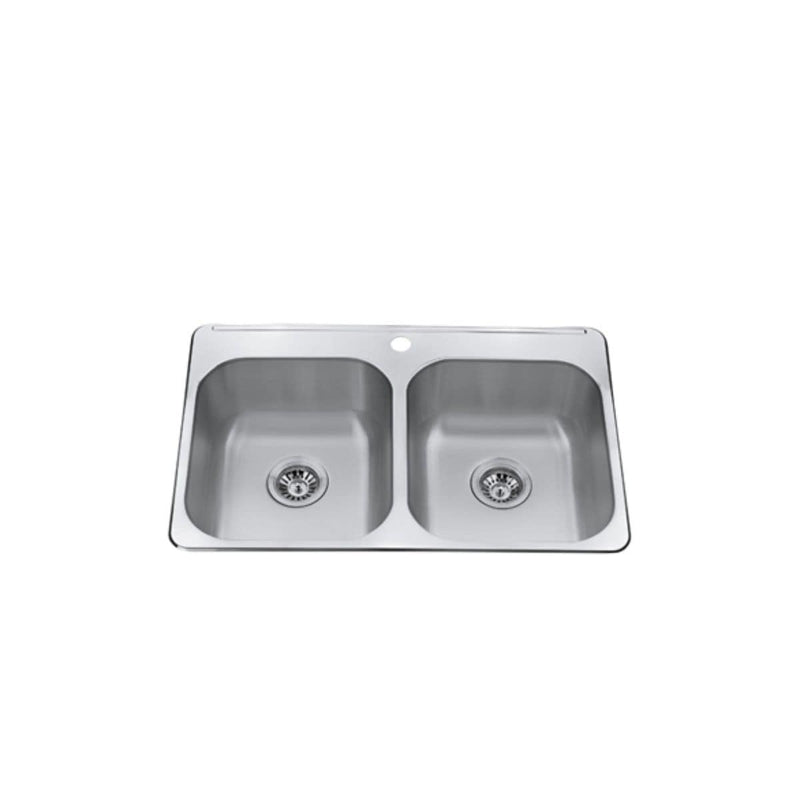 CraftX Drop-in Sink, 31-in x 20-in x 7-in D2