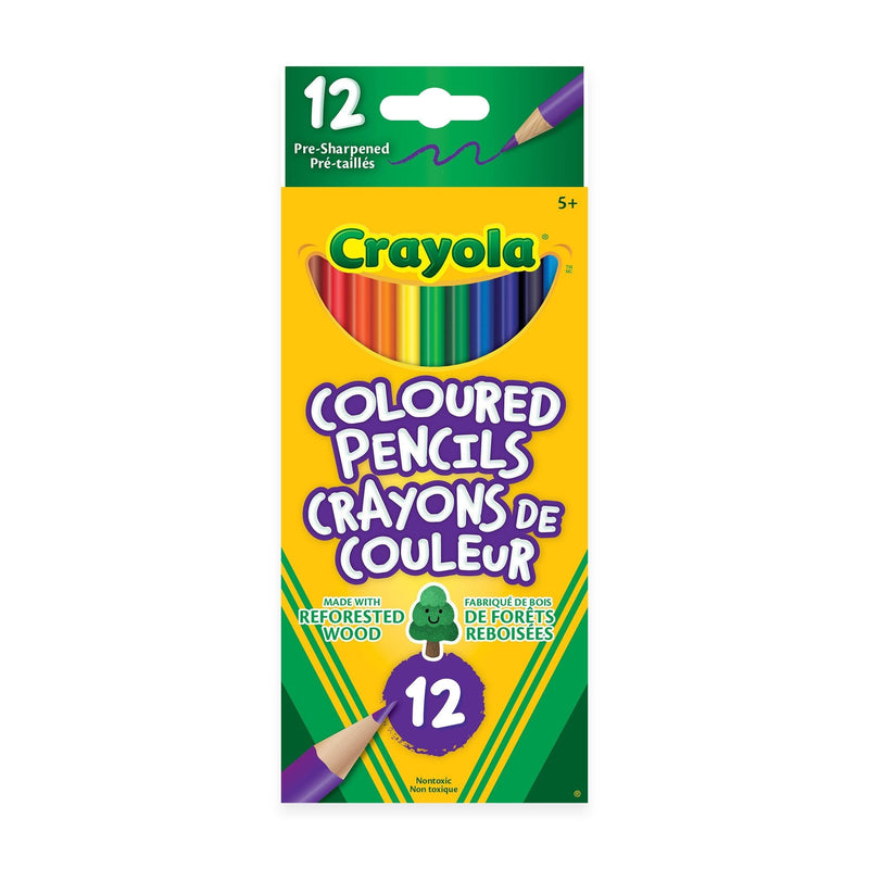 Crayola Coloured Pencils, 12 Pieces, Multicolour F4