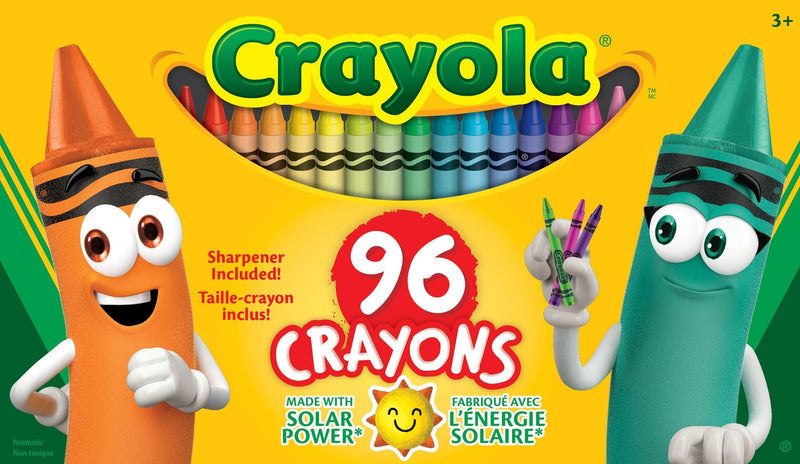 Crayola Crayons, 96 Pieces, Multicolour U6