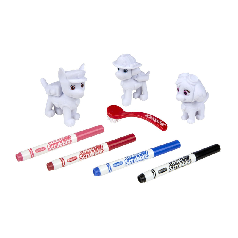 Crayola PAW Patrol Scribble Scrubbie Pets Activity Playset with Washable Markers, 3-pk, Ages 3+ K7
