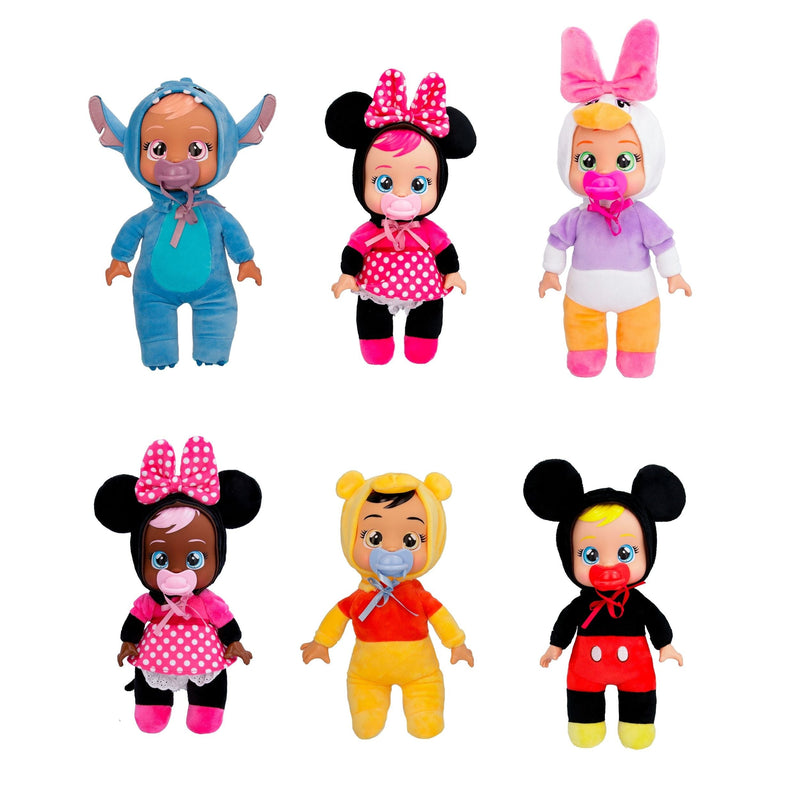Cry Babies Tiny Cuddles Disney Character Dolls for Ages 18m+, Various Characters I9