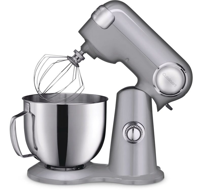 Cuisinart Precision Master Tilt-Head Stand Mixer with 12 Speeds, Silver, 5.5qt N8