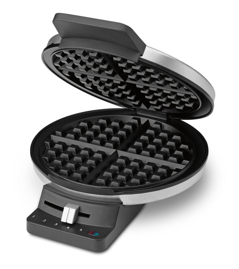 Cuisinart Round, Non-Stick Waffle Maker, Stainless Steel G1
