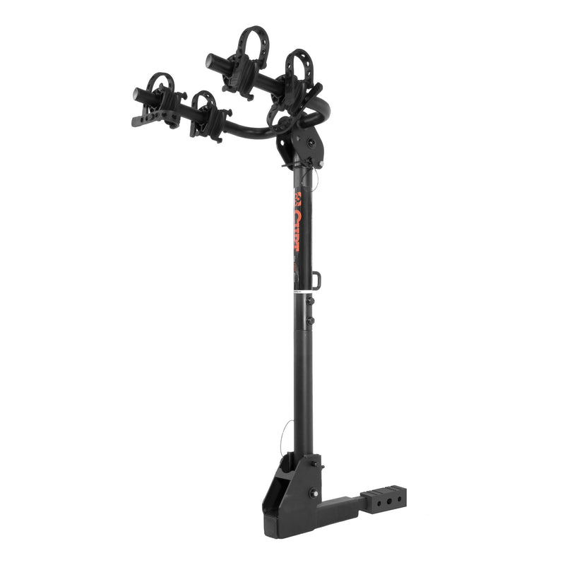 CURT 18021 Hitch Mounted Bike Rack, Fits 1-1/4" and 2" Receiver, 2 Bikes V8