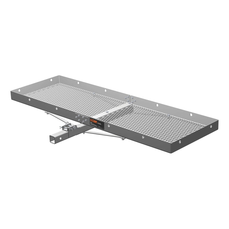 CURT 18100 Aluminum Tray-Style Cargo Carrier O5