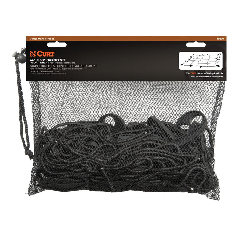 CURT 18200 Elastic Cargo Net for Roof Basket I4