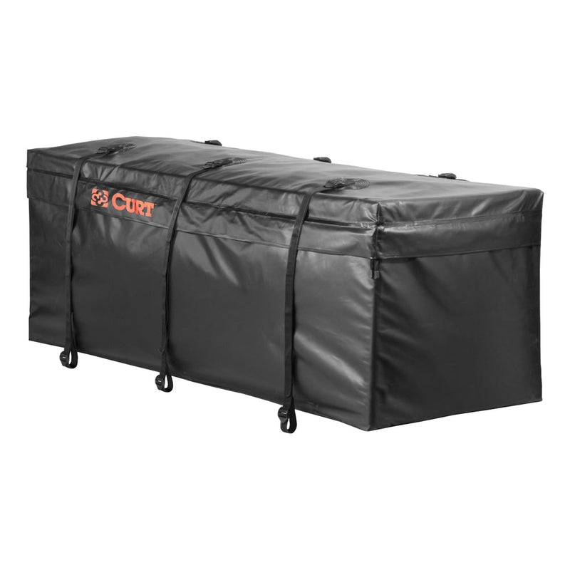 CURT 18210 Weather-Resistant Vinyl Roof Top Cargo Bag, Black, 56 x 18 x 21-in K0
