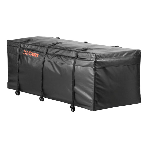 CURT 18211 Weather-Resistant Vinyl Roof Top Cargo Bag, Black, 56 x 22 x 21-in Q0