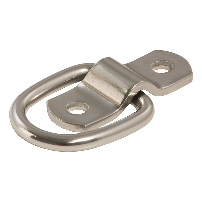 CURT 83732 1 x 1-1/4-in Surface-Mounted Tie-Down D-Ring (1,200 lbs) L6