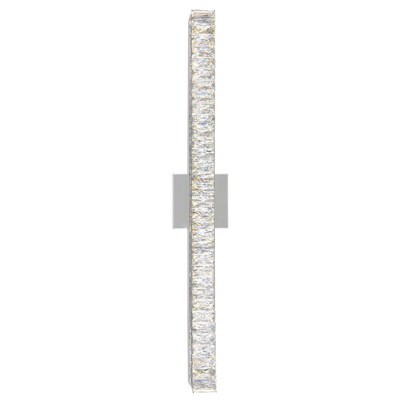 CWI Lighting Milan LED Vanity Light, Chrome, 32-in A8