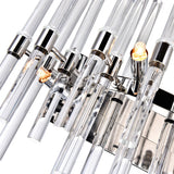 CWI Lighting Miroir 4-Light Nickel Vanity Light