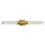 CWI Lighting Petra Integrated LED 36in Brass Vanity Light