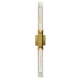 CWI Lighting Petra Integrated LED 36in Brass Vanity Light