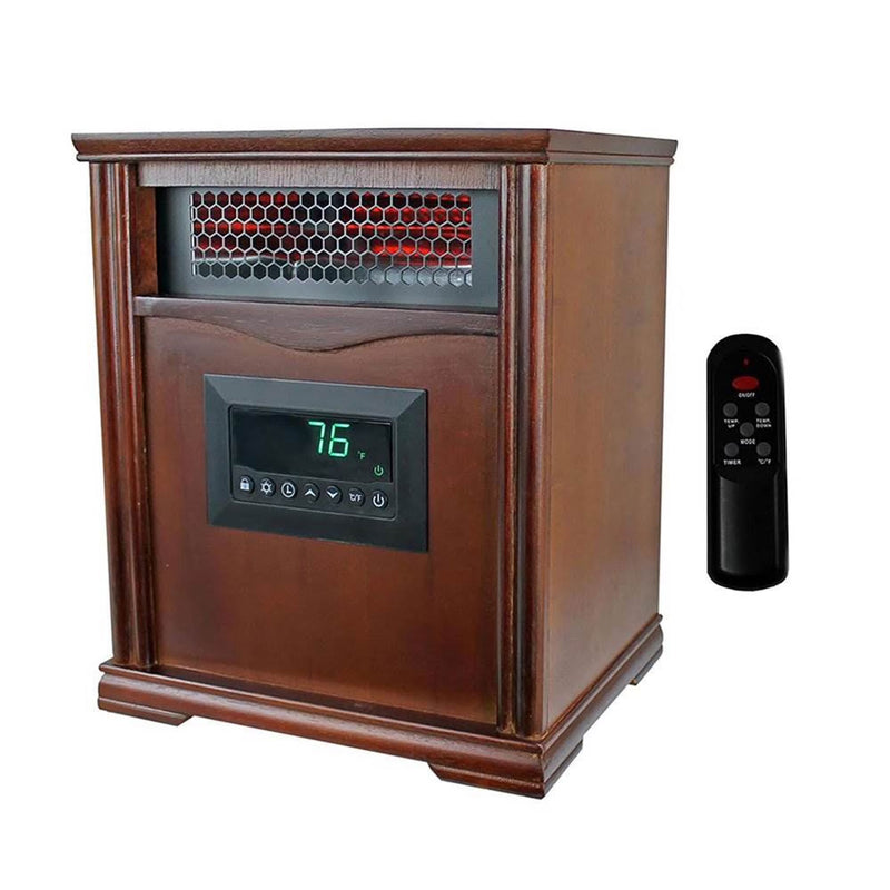 LifeSmart LifePro 4 Element 1500W Electric Infrared Quartz Space Heater Y9