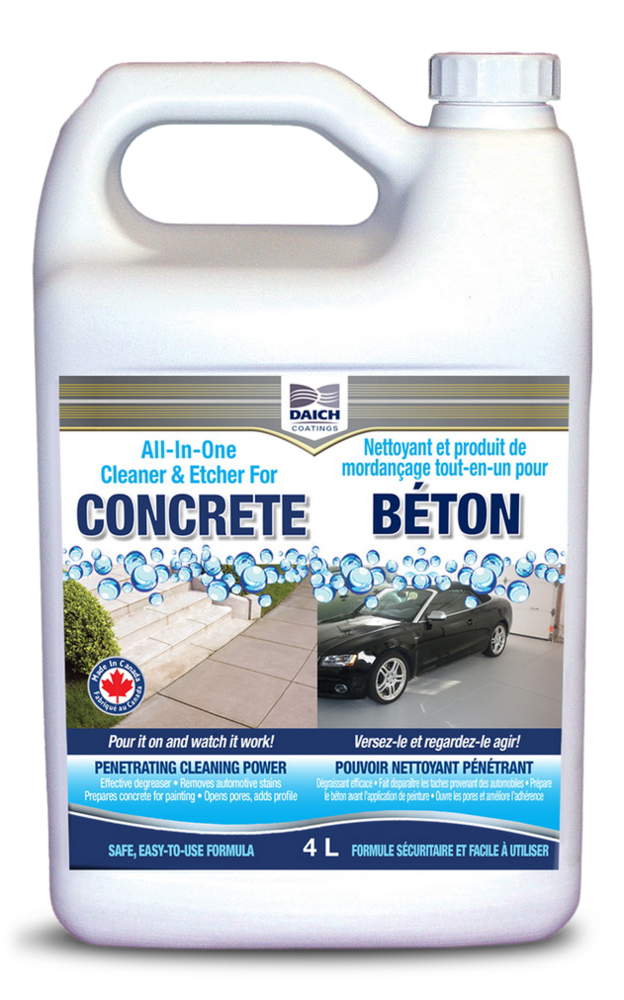 Daich Safe All-In-One General Purpose Concrete Cleaner & Etcher T2