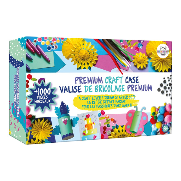 Danawares Premium Craft Case, A Craft Lover's Dream Starter Set with 1000+ Pieces H5