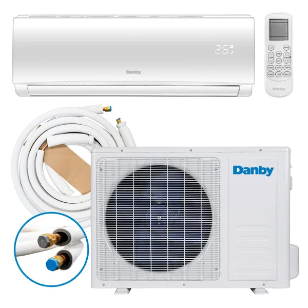 Danby 12,000 BTU SACC Quick Connect Mini-Split Air Conditioner with Heat pump and Variable Speed Inverter Q5