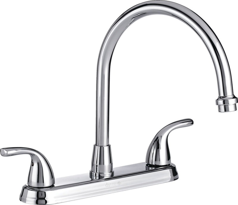Danze Double Handle High Arc Kitchen Faucet, Chrome I6