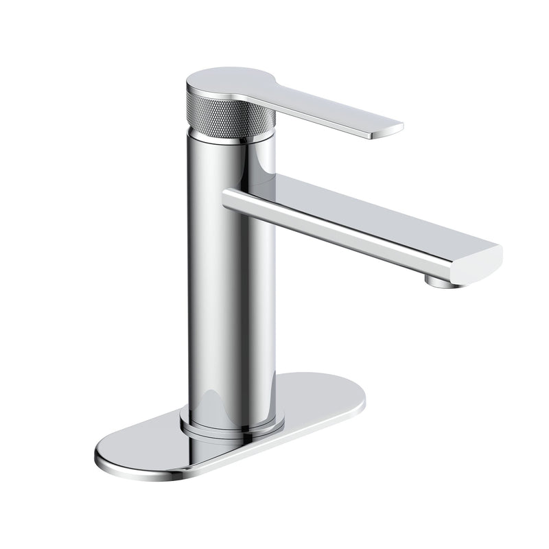 Danze Sia 1-Handle Lavatory Faucet with Knurled Accents, Chrome Q7